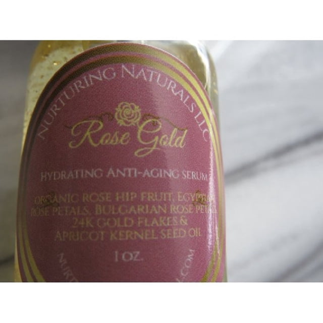 Sérum Hydratant au Rétinol Anti-âge Rose Doré