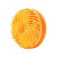 thumbnail image 1 of ziyahi Exfoliating Bath Brush With Soft Texture Long-lasting Silicone Brush For Shower yellow, 1 of 6
