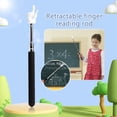 thumbnail image 3 of Renjiang Finger Pointer for Classroom, Reading Pointers for Teen, Hand Pointing Stick, Teaching Finger Class Pointer for Teachers with Cute Sticky Index Tabs for Reading 21.7 inches, 3 of 4