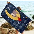 thumbnail image 4 of Agiferg Microfiber Beach Towel Super Lightweight Colorful Bath Towel Sandproof Beach Blanket Multi-Purpose Towel For Travel Swimming Pool 30x60 Inch, 4 of 5