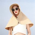 thumbnail image 1 of Protection du Cou Écran Solaire Grande Protection Uv pour Femmes Ombre Allongée Chapeau de Pêcheur, 1 of 7