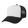 thumbnail image 1 of TOPTIE Adult 5 Panel Trucker Hat Foam Front Mesh Back Baseball Cap, 1 of 10