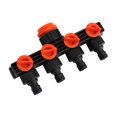 thumbnail image 1 of Amdohai 4 Way Garden Hose Splitters Diverter Tap Hose Connector, 1 of 7