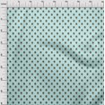 thumbnail image 3 of oneOone Georgette Viscose Fabric Floral Block Printed Fabric 1 Yard 42 Inch Wide, 3 of 4