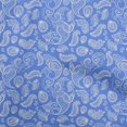thumbnail image 1 of oneOone Velvet Medium Blue Fabric Block Sewing Craft Projects Fabric Prints By Yard 58 Inch Wide-XU, 1 of 5