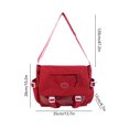 thumbnail image 2 of Tyidzon Sac Messager de Classe Grande Capacité pour Étudiant, Sac Messager à Bandoulière Simple et Polyvalent, Fournitures de Rentrée, 2 of 6