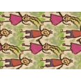thumbnail image 1 of Ahgly Company Machine Washable Indoor Rectangle Transitional Sienna Brown Area Rugs, 6' x 9', 1 of 7