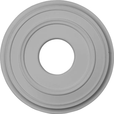 Ekena Millwork CM12CL 12.38 x 4 x 1.13 in. Classic Ceiling Medallion Fits Canopies Up to 7.25 in.
