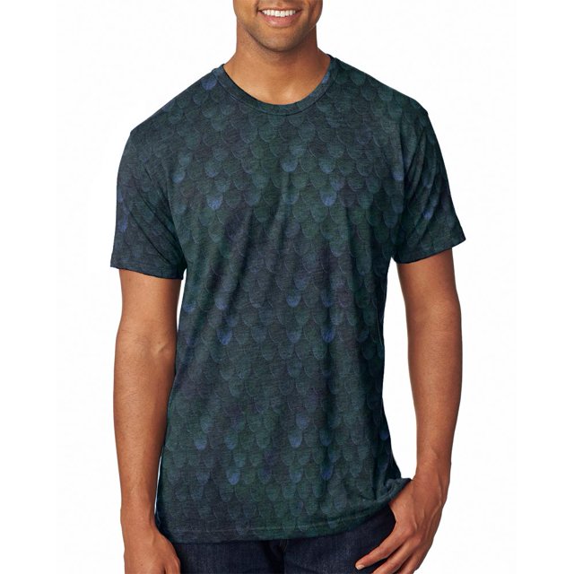 Halloween Wood Elf Scale Mail Armor Costume All Over Mens T Shirt