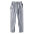 thumbnail image 1 of FAIWAD Men's Elastic Waist Drawstring Sweatpants Casual Loose Solid Color Joggers Athletic Trousers, 1 of 5