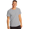 thumbnail image 1 of Hanes T-Shirt à Manches Courtes Col Rond X-Temp pour Hommes Lot de 2, 2TG, Acier Clair, 1 of 5