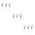 thumbnail image 1 of Baohd 3x Realistic Appearance Artificial Plants Nature S Charm To Space Easy To Clean blue 3Set, 1 of 6