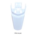 thumbnail image 2 of mmirethe Motocross Rear Mudguard Beautiful Appearance High Performance Made With Plastic white 1Set, 2 of 6