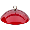 thumbnail image 4 of Birdfeeder Dome Cover Feeding Station with Hanger Snow Shade Backyard Patios House Red, 4 of 9