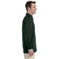 thumbnail image 4 of SpotShield 5050 Long Sleeve Polo, M, Forest Green, 4 of 4