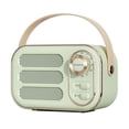 thumbnail image 1 of Birdeem Haut-Parleur Bluetooth Radio Fm Mini Portable Multifonction Usb Tf AUX Intérieur Extérieur Design Rétro Haut-Parleur Sans Fil, 1 of 10