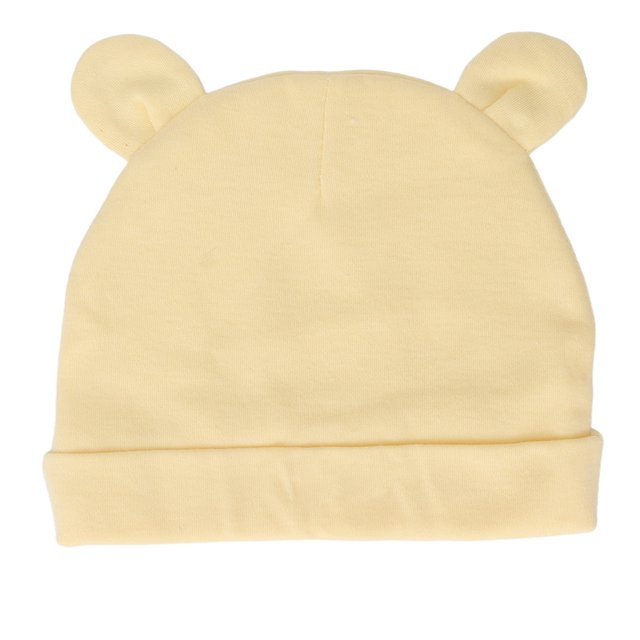 Newborn Hat, Comfortable Cute Bear Ears Stretchy Infant Hats For Newborns