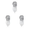 thumbnail image 1 of Maytalsory Ladies Ponytail Extension Hairstyle Simple Accessory With Novel And Unique 60B 3Set, 1 of 6