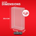 thumbnail image 3 of EVORETRO 10-Pack Action Figure Protectors – 0.40mm Clear Acid-Free PET Cases for WWE Legends Series 22, Dustproof & Scratch-Resistant, 3 of 5