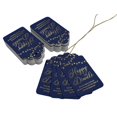 thumbnail image 3 of Inkdotpot Gold Foil Paper Hang Tags Happy Diwali Favor Tags 100 Pack, 3 of 6