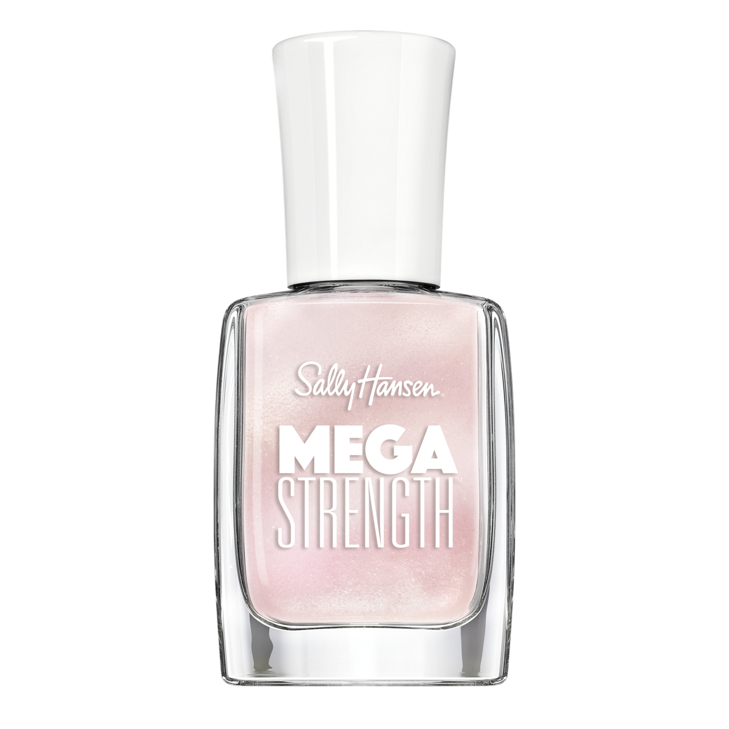 Sally Hansen Mega Strength Nail Polish Lacquer, Liquid Power, 0.40 Fl. Oz.