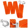 thumbnail image 3 of Miangastore Car Tow Dolly With Hook 3-meter 3-ton Towing Strap Boat Trailer Pull Strap Tow Rope, 3 of 8