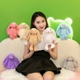 thumbnail image 3 of Bunny Rabbit Stuffed Animal Plush Toy Best Gifts 10-Inch/30CM Pink, 3 of 7