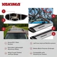 thumbnail image 4 of Yakima Barre Transversale de Toit Aérodynamique JetStream en Aluminium de 60 Pouces, Argent, 4 of 8