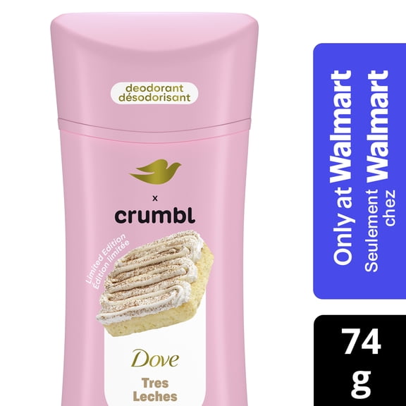 Déodorant en stick Dove Crumbl Tres Leches, 74 g | Édition limitée