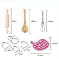 thumbnail image 3 of 11-Pack Kids Cooking and Baking Set Suitable for Girls 3 and Older Toys, 3 of 8