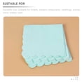 thumbnail image 4 of UPOUART 16Pcs Paper Napkin Decorative Solid Color Green for Baby Showers and Celebrations, 4 of 7