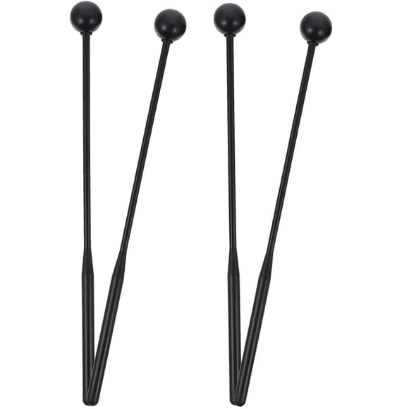 Miangastore Bâtons de Marimba Tête Ronde 2 Paires 12x1 Po
