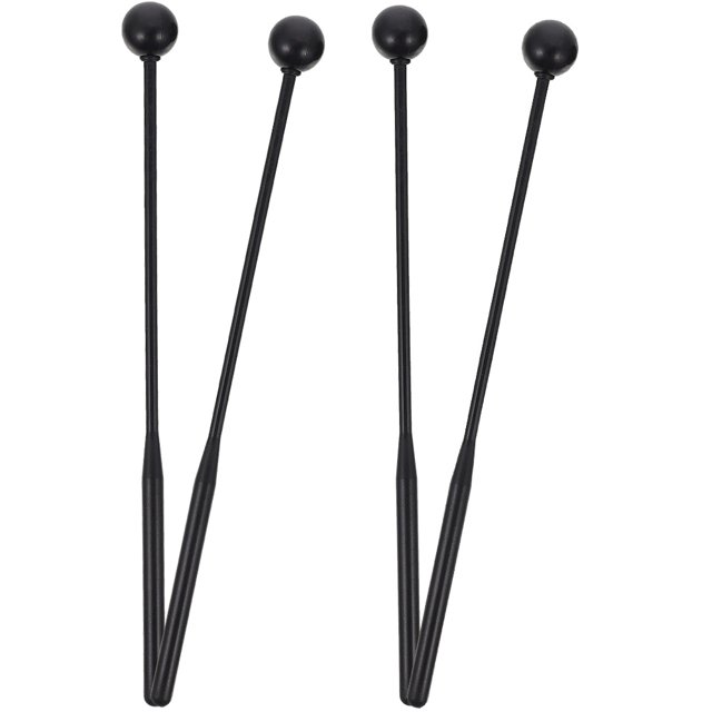 Miangastore Bâtons de Marimba Tête Ronde 2 Paires 12x1 Po