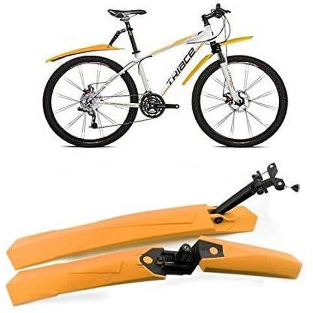 Bike Mudguard Set Mountain Bike Road Bicycle Long Fender Adjustable Mud Guard