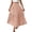 Orange, variant on fheaev Flowy Boho Maxi Skirt for Women Trendy High Waist Elastic A Line Pleated Ruffle Tiered Summer Casual Beach Long Skirts