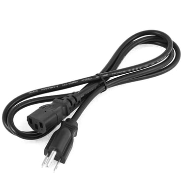 Unique Bargains CA 250V 10A Prise US vers C13 Femelle Câble d'Alimentation Électrique de Bureau Longueur 1,45 m