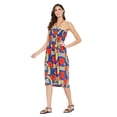thumbnail image 4 of Oussum Robe Tube Courte pour Femmes Sans Manches, Robes d'Été, Bleu Royal, 4 of 7