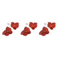 thumbnail image 2 of Decodeary 50piece Apparence Réaliste Têtes d'Orchidée Artificielles avec et 3Set Rouge Longue Durée, 2 of 6