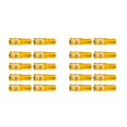 thumbnail image 1 of Thinsony 10 Pcs Bicycle Cable End Caps Professional Wear-resistant Universal Shifting Shifting Gold 2Set, 1 of 6