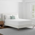 thumbnail image 4 of AllerEase CleanBoost Plush Knit Mattress Cover Protector, Queen- Fitted, w/ Straps, Waterproof, 4 of 8