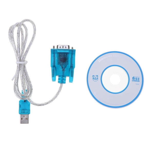USB Type-A to Serial RS232 Adapter/Converter, 0.8m Screened Cable Male Port