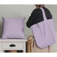 thumbnail image 5 of Soimoi Purple polyester Crepe Fabric Weather Cock & Dots Print Sewing Fabric Yard 52 Inch Wide, 5 of 5