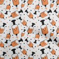 thumbnail image 1 of oneOone Polyester Spandex Orange Fabric Medical Virus Sewing Craft Projects Fabric Prints by Yard 56 Inch Wide, 1 of 4