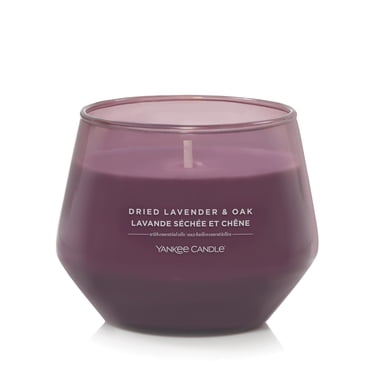 Yankee Candle Scented Candle, Dried Lavender & Oak, 10 oz, Studio Collection, Up to 50 Hours of Burn Time