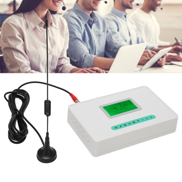 Unité Principale de Terminal Fixe, Passerelle GSM de Terminal Fixe pour Téléphones Fixes, Signal Inversé IP Automatique pour Ordinateur de Bureau, Numéroteur d'Identification de l'Appelant GSM 4G LTE Quadribande
