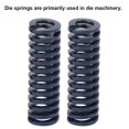 thumbnail image 2 of Herwey 2pcs OD 10mm ID 5mm High Accuracy Steel Blue Light Load Mould Die Spring ,Die Spring, Mould Die Spring, 2 of 8