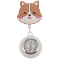 thumbnail image 1 of 1pc Retractable Buckle Pocket Watch Delicate Cartoon Hook Hanging Watch, 1 of 7