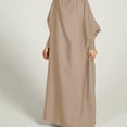 thumbnail image 5 of Kcodviy Fille Musulmane Poses Jupe Unie Ensemble pour Tout-Petites Robe Colorée Robe Nationale Robes pour Jeunes Filles Jupe Vêtements pour Enfants Arabes, 5 of 5