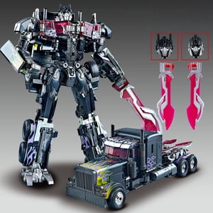Transformer Toys Studio Series KO Figure d'action de conversion double de Black Optimus Prime Vertion, multicolore (2966-20)