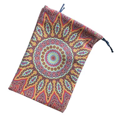 Sac de Tarot Pochette à Bijoux Porte-Cartes de Tarot Sac à Main Fatima Il Maléfique Sacs à Cordon pour Accessoires de Cartes de Tarot Excitation